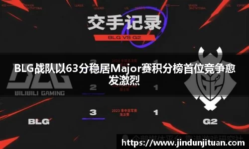 BLG战队以63分稳居Major赛积分榜首位竞争愈发激烈